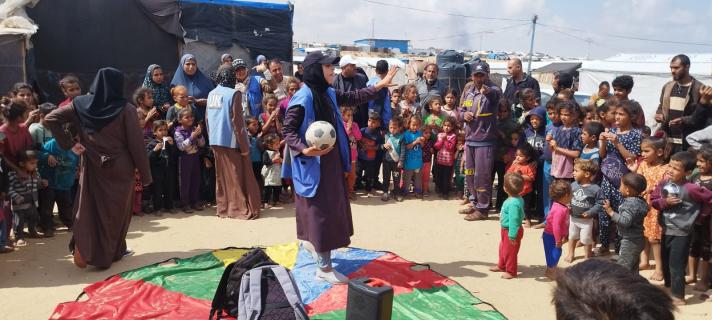 One day with UNRWA in Gaza