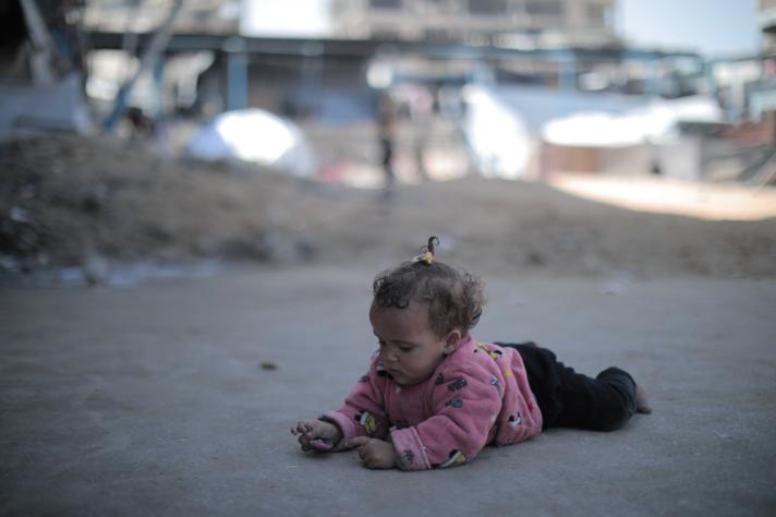 One day with UNRWA in Gaza