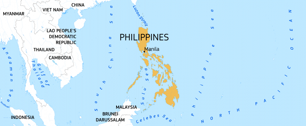 Philippines Map philippines_en_map