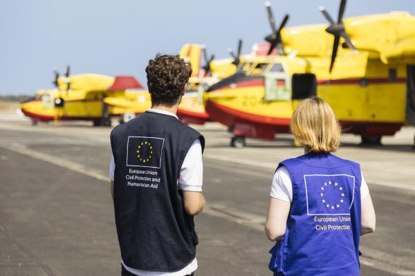 EU organises firefighting teams and fleet of aircraft to support wildfire-hit countries