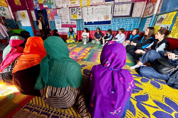 Women’s safe space: this UNHCR-run centre, accessible only to women, offers a safe environment for providing education, psychological support and recreational activities.